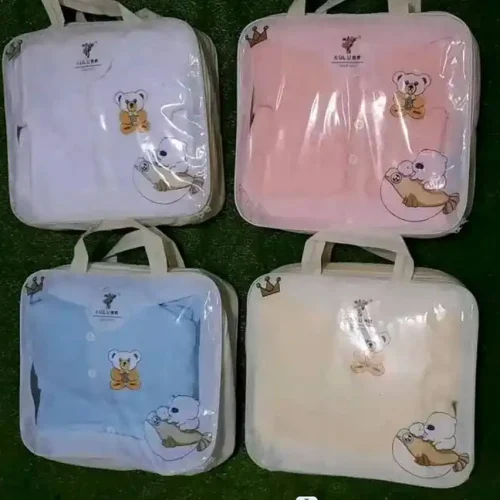 8 Piece Fleece Receiving Set