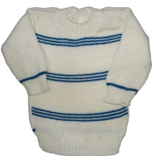 Baby trouser, baby sweater, and a baby hat